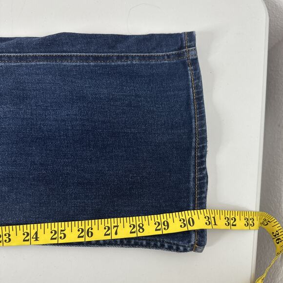 Vigoss Jeans Womens 29 Blue Bootcut Stretch High Rise Exposed Button Fly Lana - Picture 14 of 16